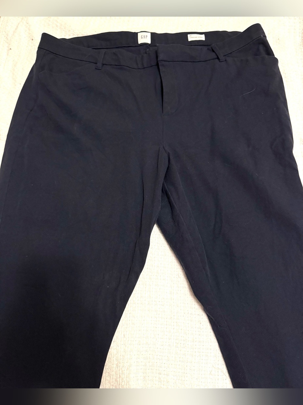 Gap Flat Front Chino’s in Dark Navy Blue - Women's Workwear